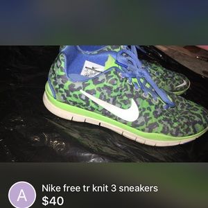 Nike Cheetah Print Sneakers